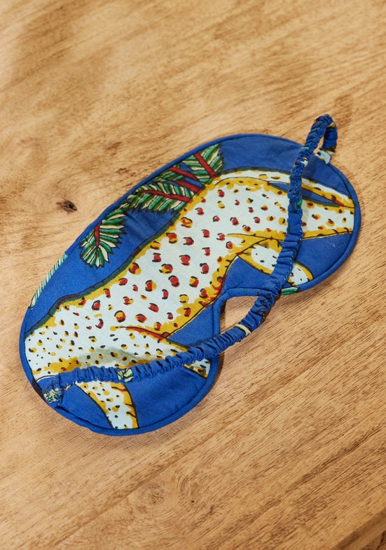 exotische jungle print slaapmaskers