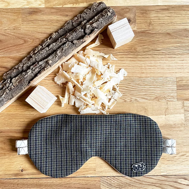 Slaapmasker met opbergzakje