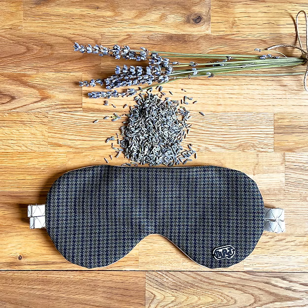 Slaapmasker met opbergzakje