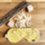 Slaapmasker met opbergzakje