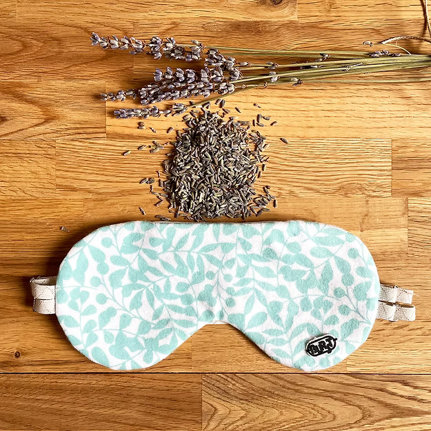 Slaapmasker met opbergzakje