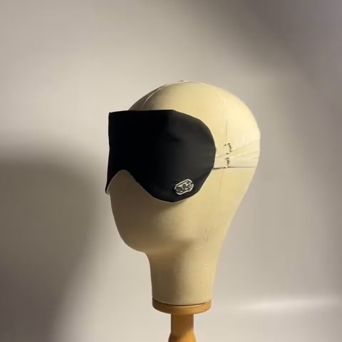 Slaapmasker met opbergzakje