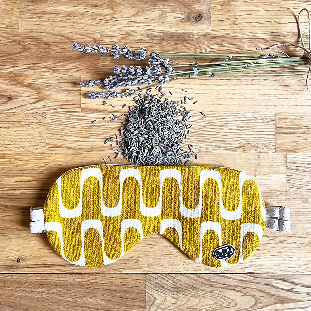 Slaapmasker met opbergzakje