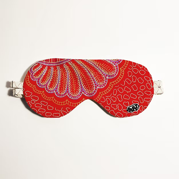 Slaapmasker met opbergzakje