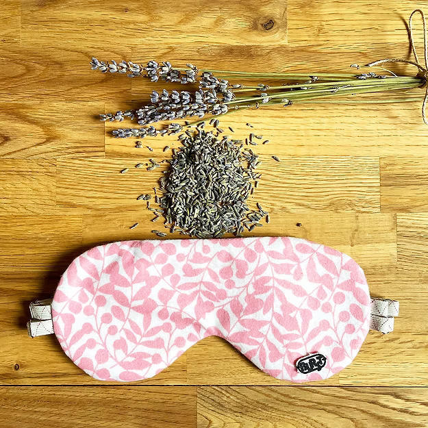 Slaapmasker met opbergzakje