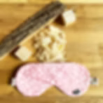 Slaapmasker met opbergzakje