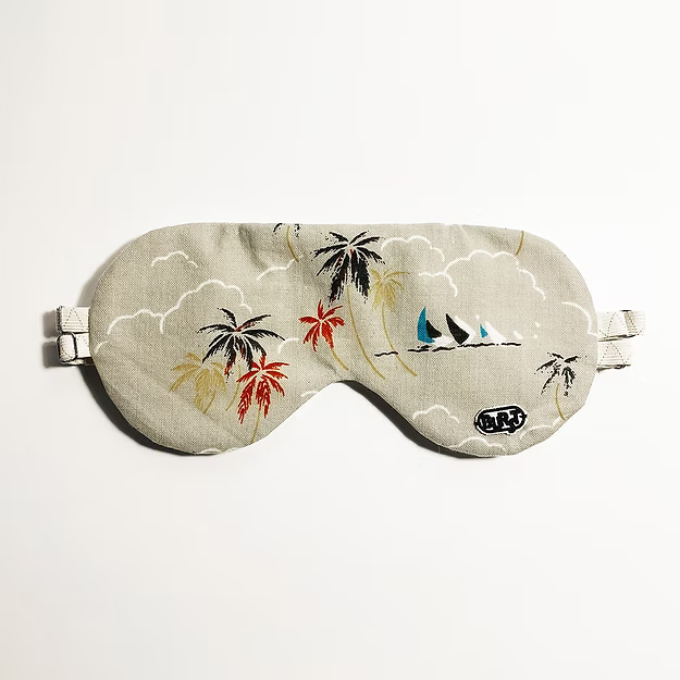 Slaapmasker met opbergzakje