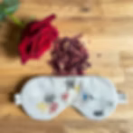 Slaapmasker met opbergzakje