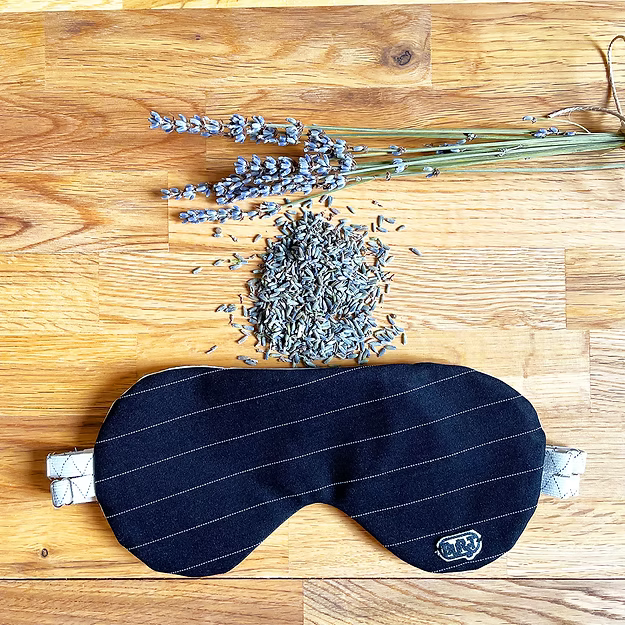 Slaapmasker met opbergzakje