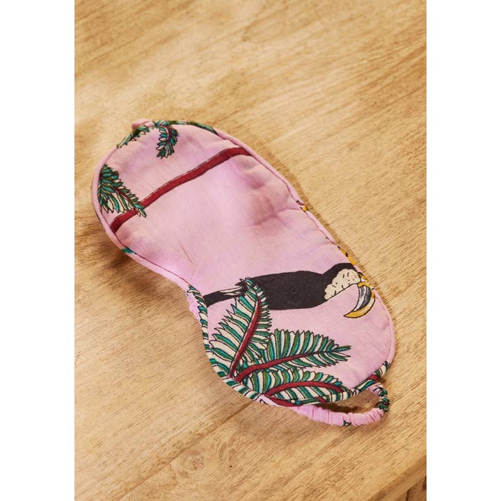 exotische jungle print slaapmaskers