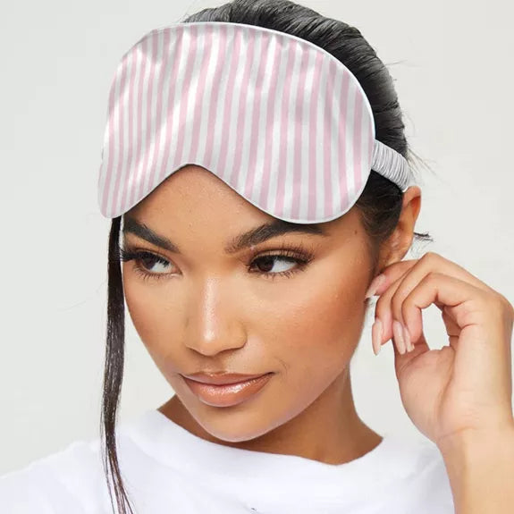 satijnen slaapmaskers met bedrukking