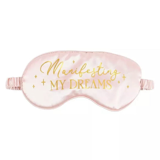 manifesting my dreams satijnen slaapmasker