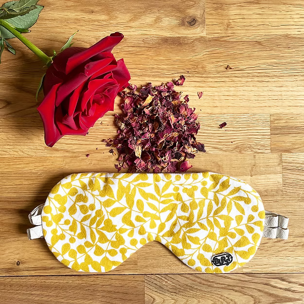 Slaapmasker met opbergzakje