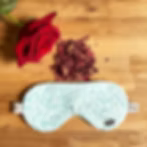 Slaapmasker met opbergzakje